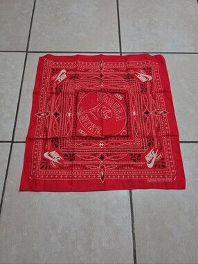 Nike Bodega Red Bandana Scarf